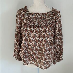 DOEN Floral Print Women's Blouse